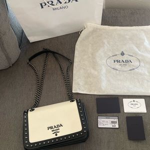 Prada cross over bag